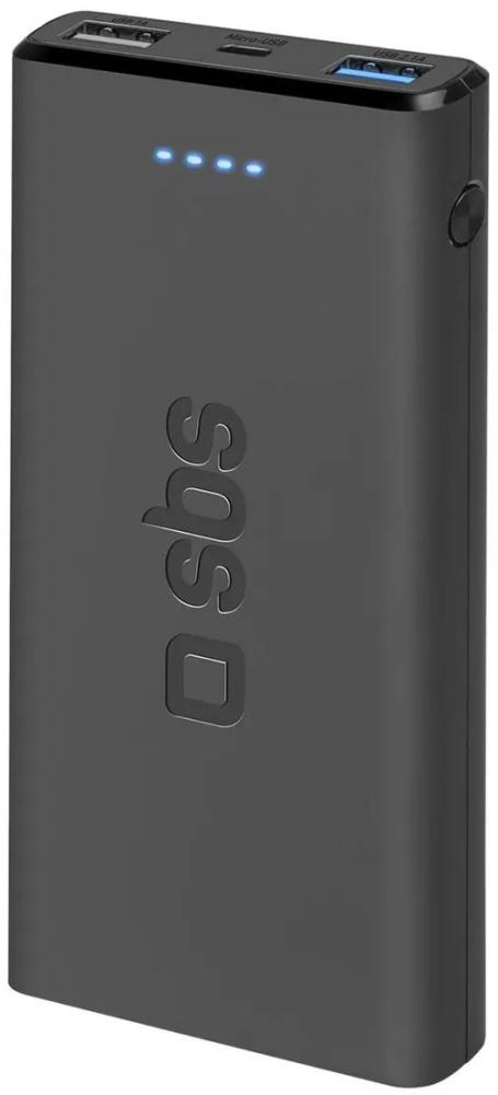 SBS POWERBANK SBS 10.000 mAh 10W 2xUSB Czarny