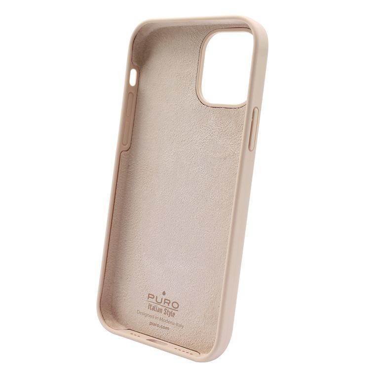 Puro Etui PURO ICON Anti-Microbial Cover do iPhone 13 Pro z ochro