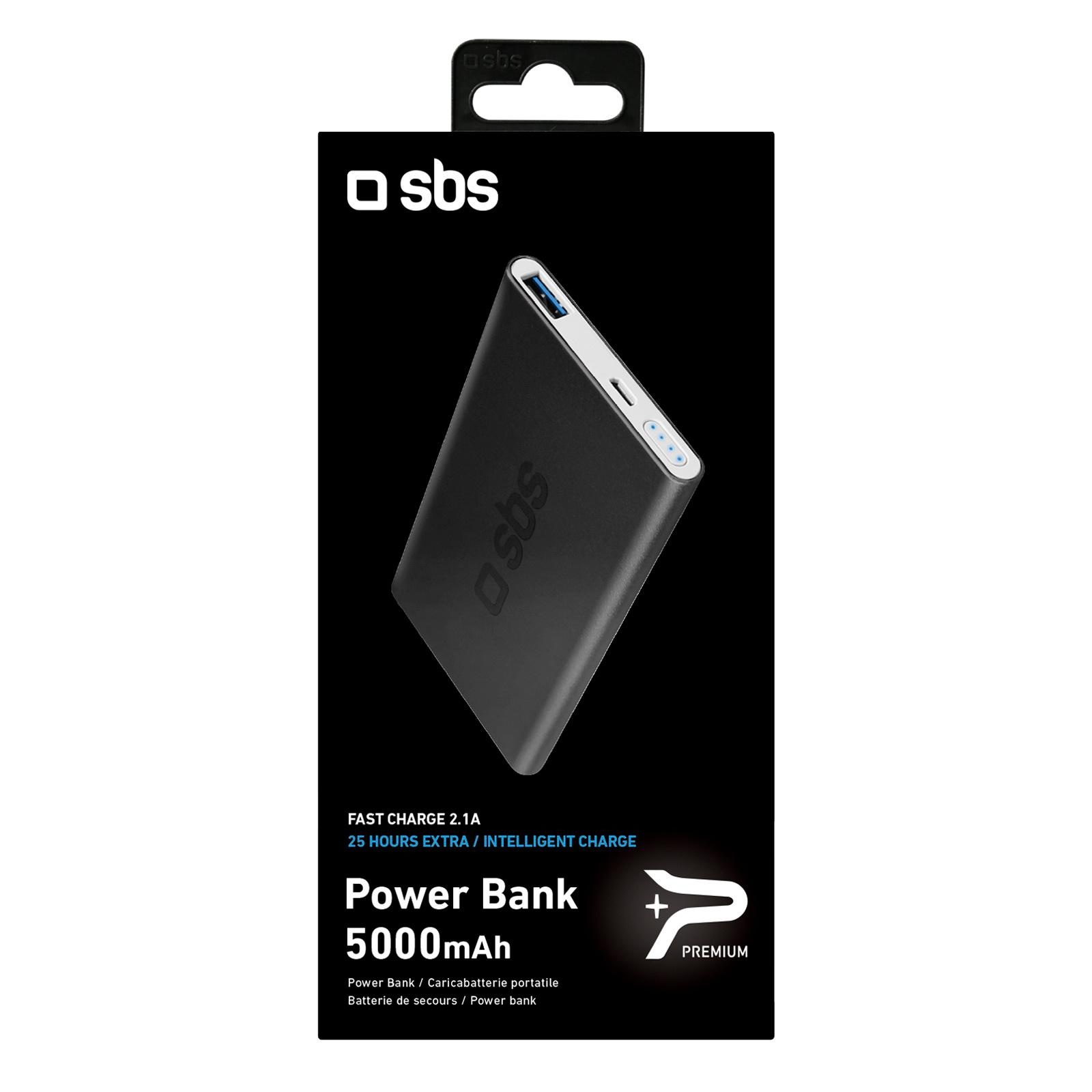 SBS POWERBANK SBS 5.000 mAh dla iPhone FC Dark Gray