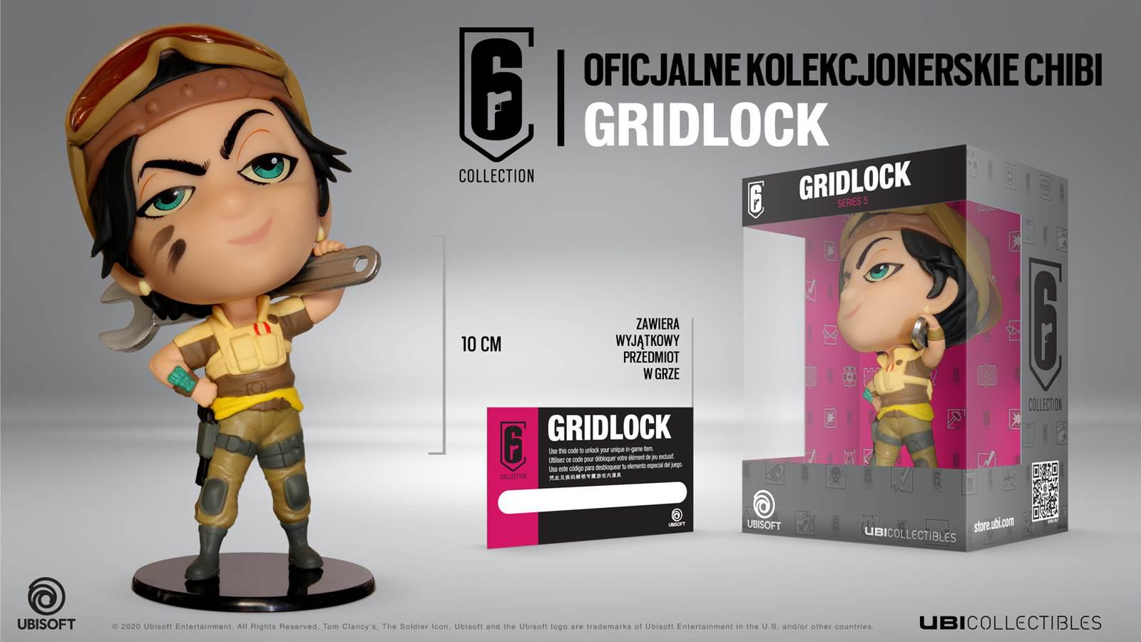 Ubisoft Rainbow Six Siege: Gridlock Figurka