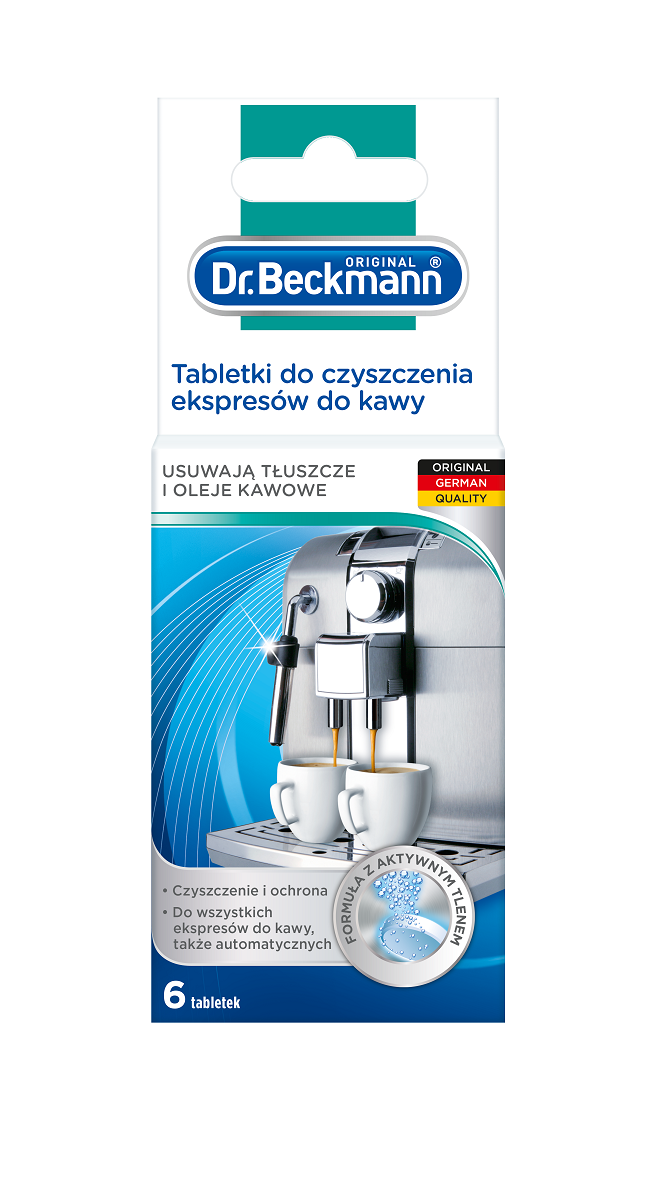 DR.BECKMANN Tabletki do czyszczenia ekspresów 6 szt.