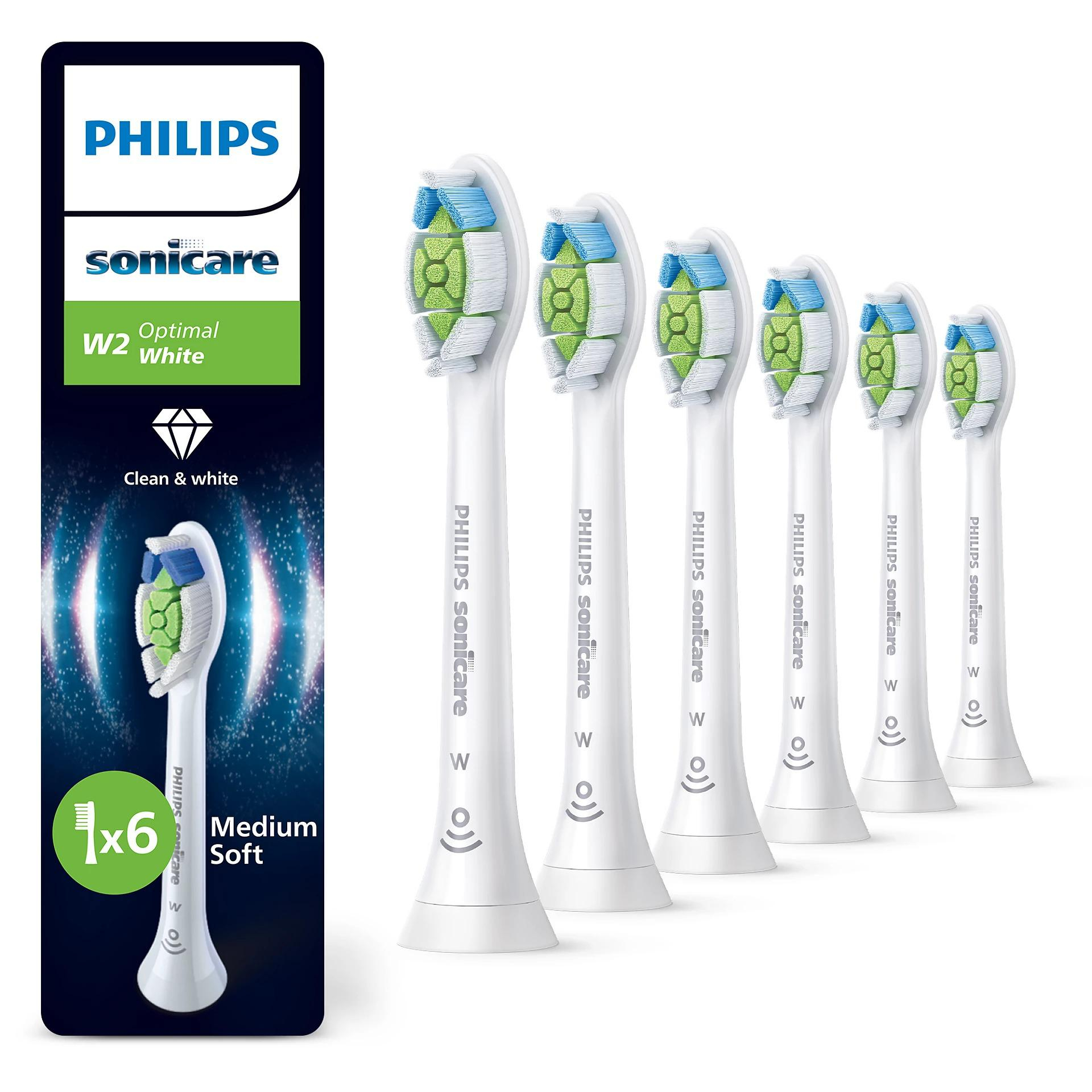 Philips Sonicare KOŃCÓWKI DO SZCZOTECZKI SONICARE HX6066/87 6szt.