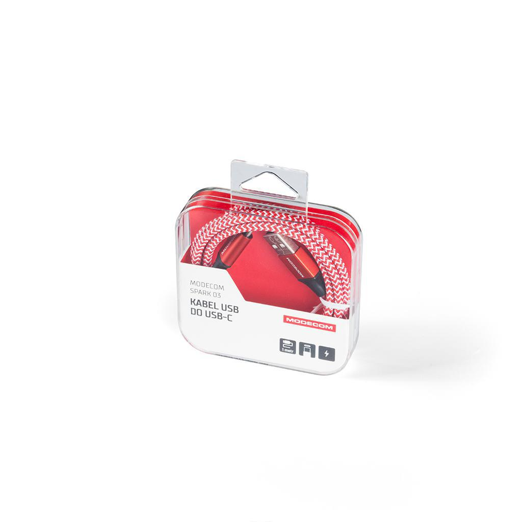 MODECOM Kabel USB - USB-C 1M CAB-MC-SPARK-03