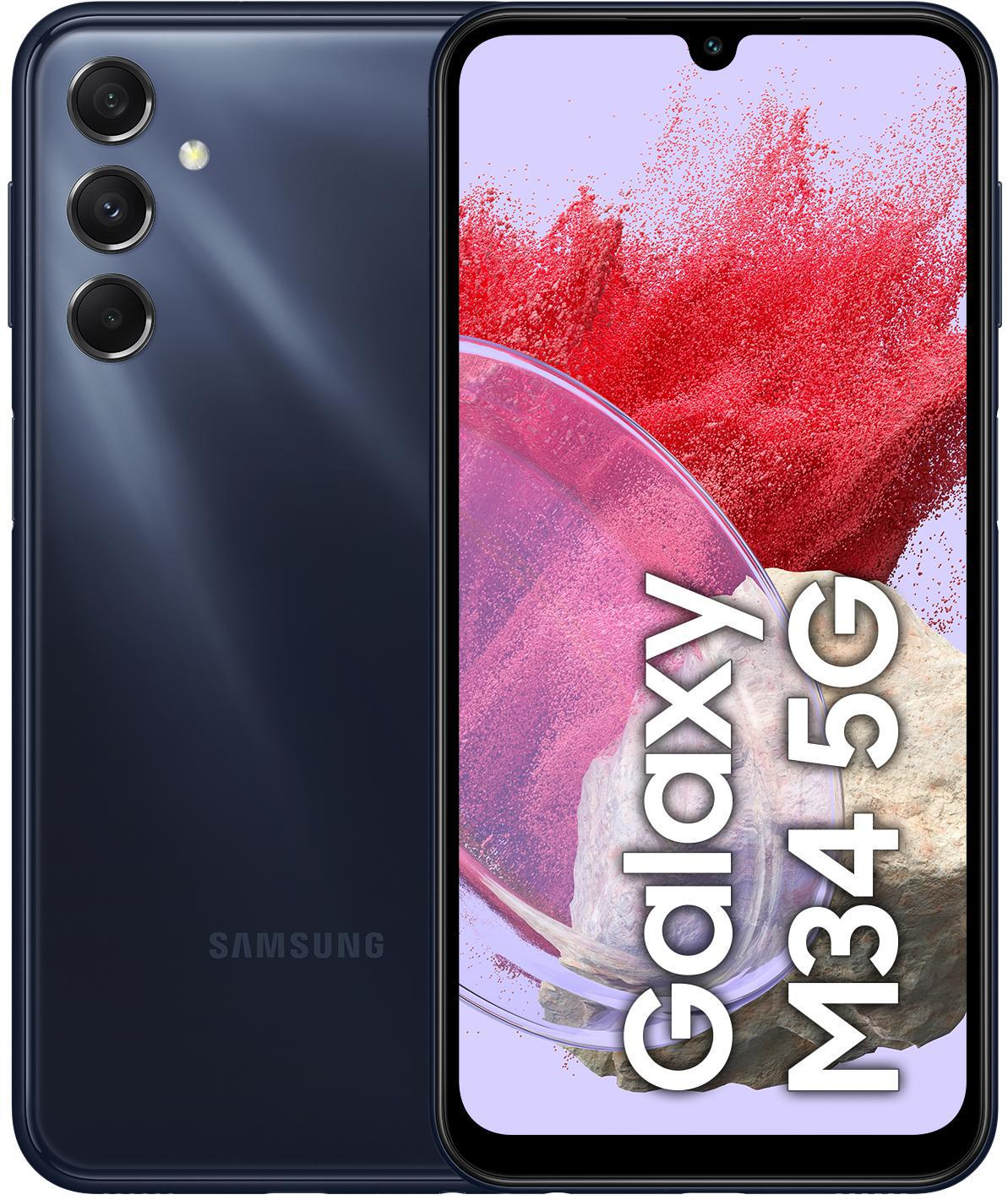 Samsung SMARTFON SAMSUNG Galaxy M34 5G 6/128GB Granatowy (M346B)