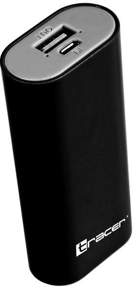 Tracer POWERBANK TRACER 5.200 mAh V2 TRABAT45044 Czarny
