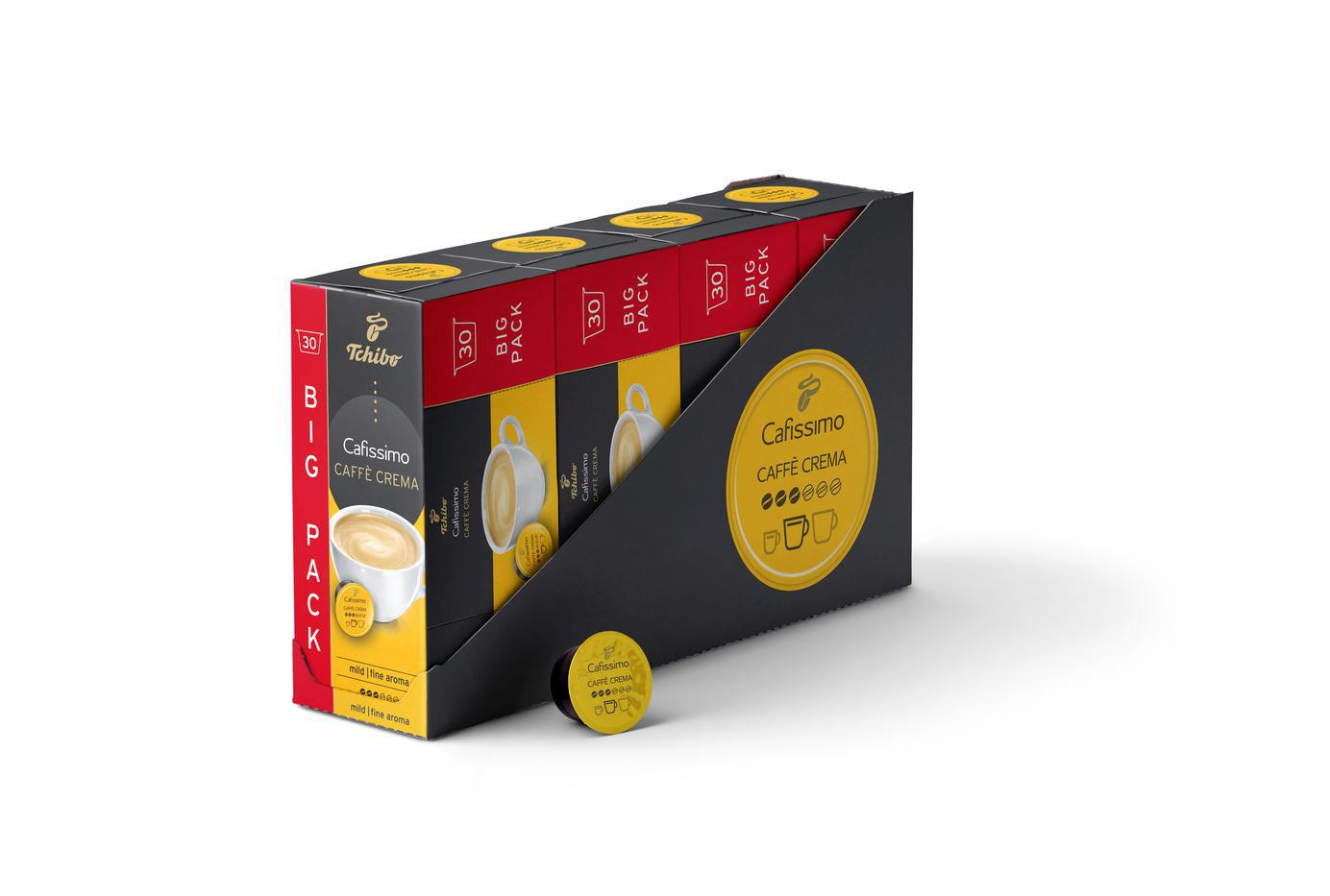 Tchibo KAPSUŁKI CAFISSIMO CAFFE CREMA FINE AROM 30 KAPSUŁEK