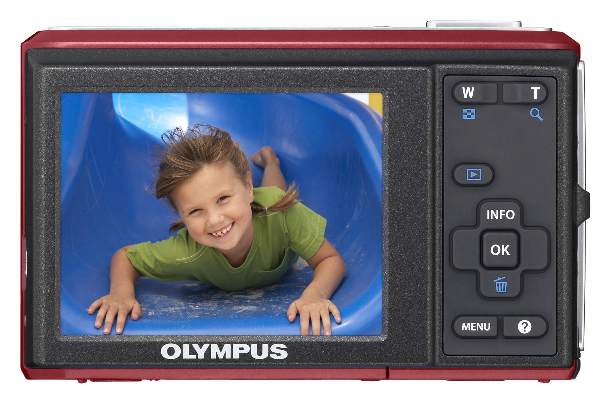 Olympus APARAT FOT OLYMPUS FE-47 R nowośćkolor czerwony 14 Mpix, 5x