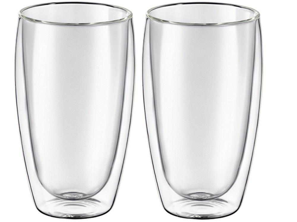 AMBITION Szklanki termiczne 2 szt. Mia 450 ml (96852) do kawy Latte