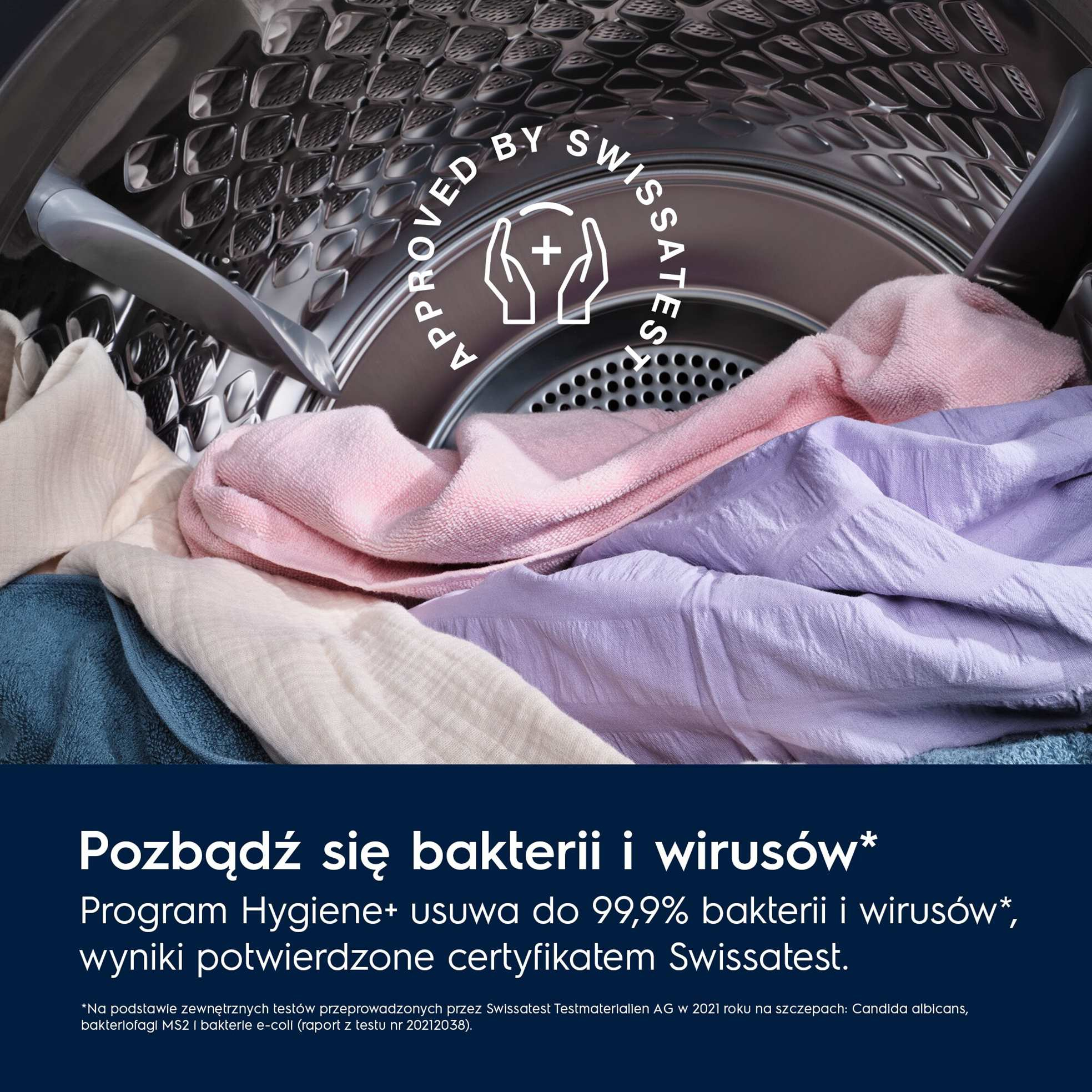 Funkcja Bez zagnieceń Electrolux EW7DX385AP