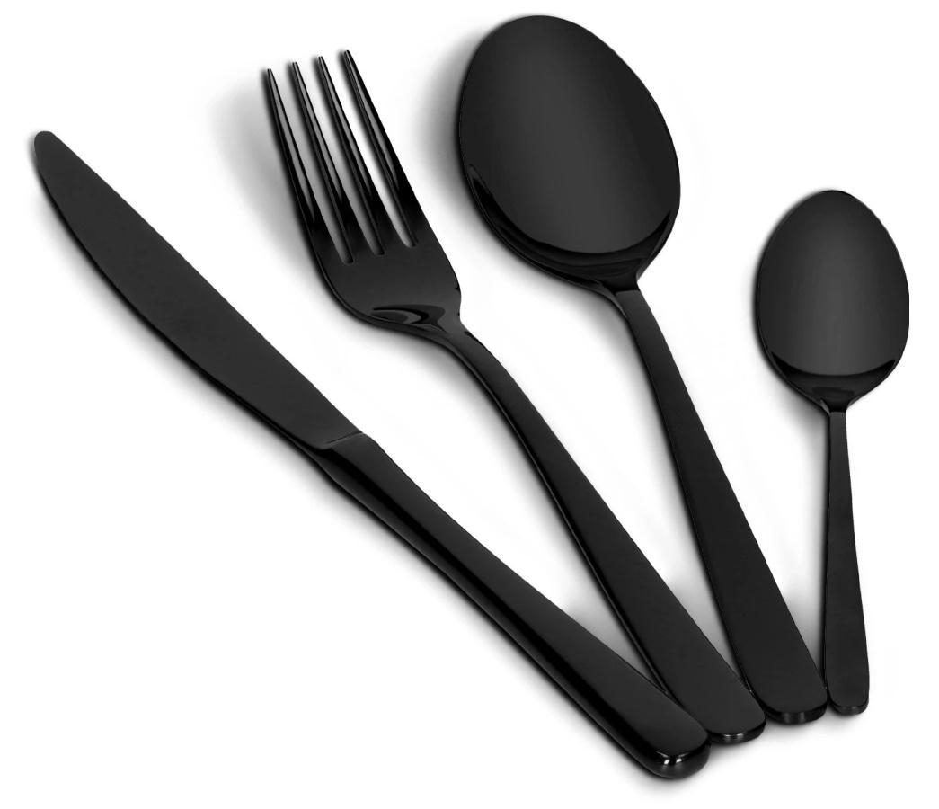 Zwieger VESPER Black Komplet sztućców 24 szt.
