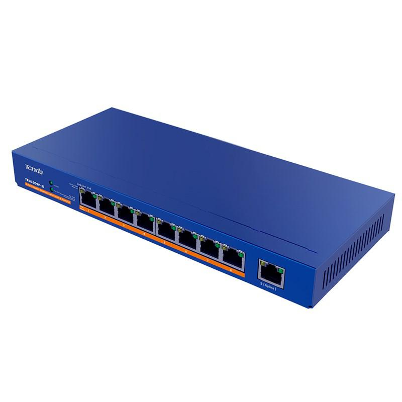 Tenda TEG1009P-EI 9-portowy Gigabitowy 10/100 Mb/s