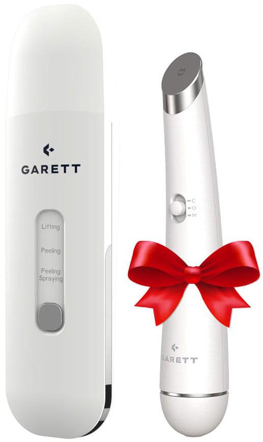 Garett Zestaw Breeze Scrub biały + Glow Eye biały