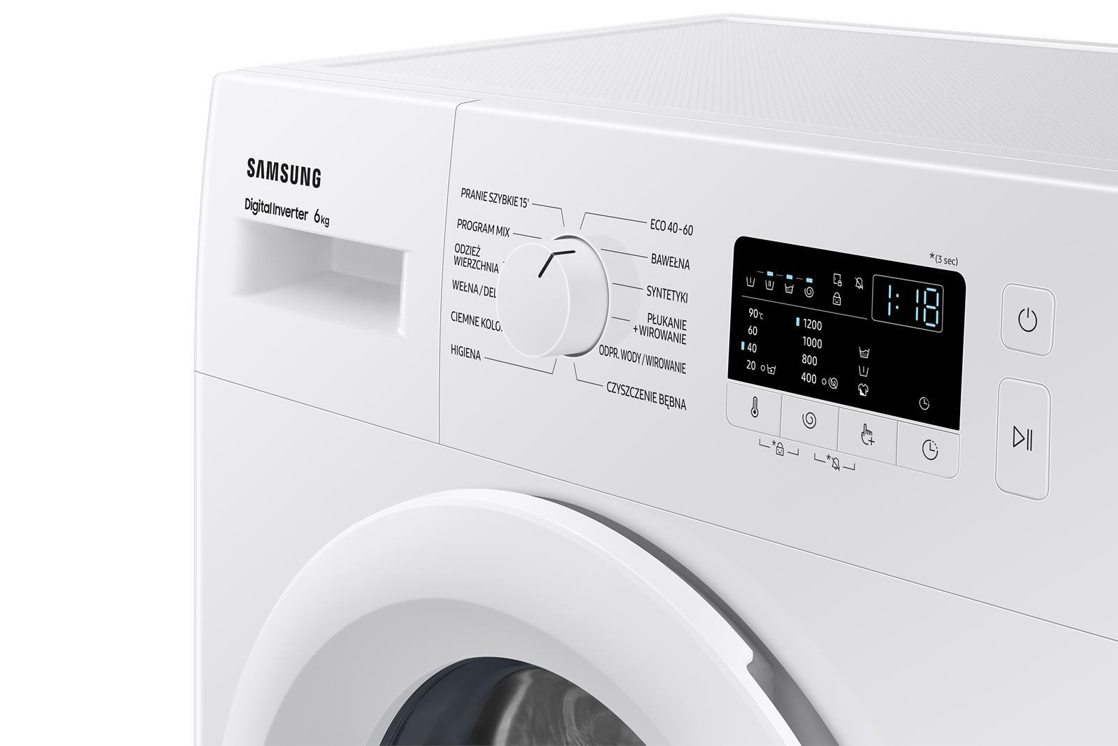 Samsung PRALKA SAMSUNG WW60A3120WE SLIM