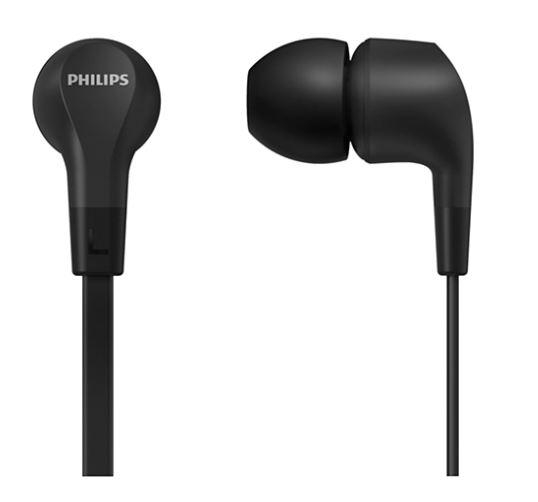 Philips SŁUCHAWKI DOUSZNE PHILIPS TAE1105BK Czarne