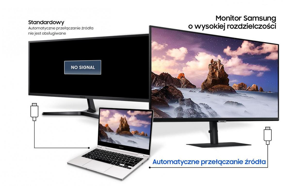 Samsung 27'' LS27A600UUUXEN Czarny