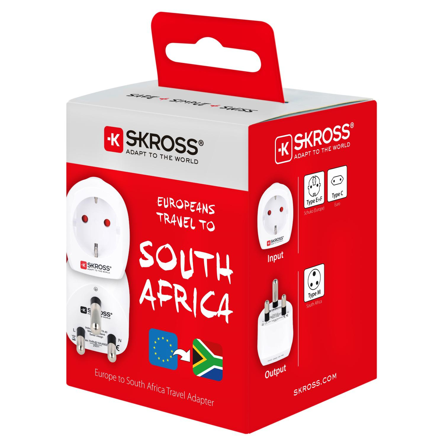 SKROSS Adapter podróżny PRO Afryka Południowa SKROS #