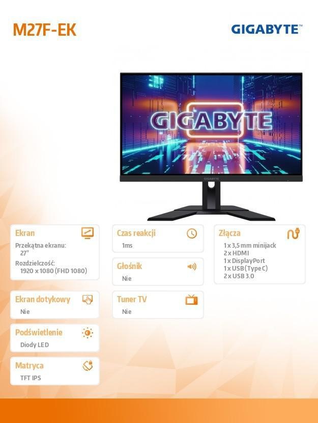 Gigabyte 27'' M27F