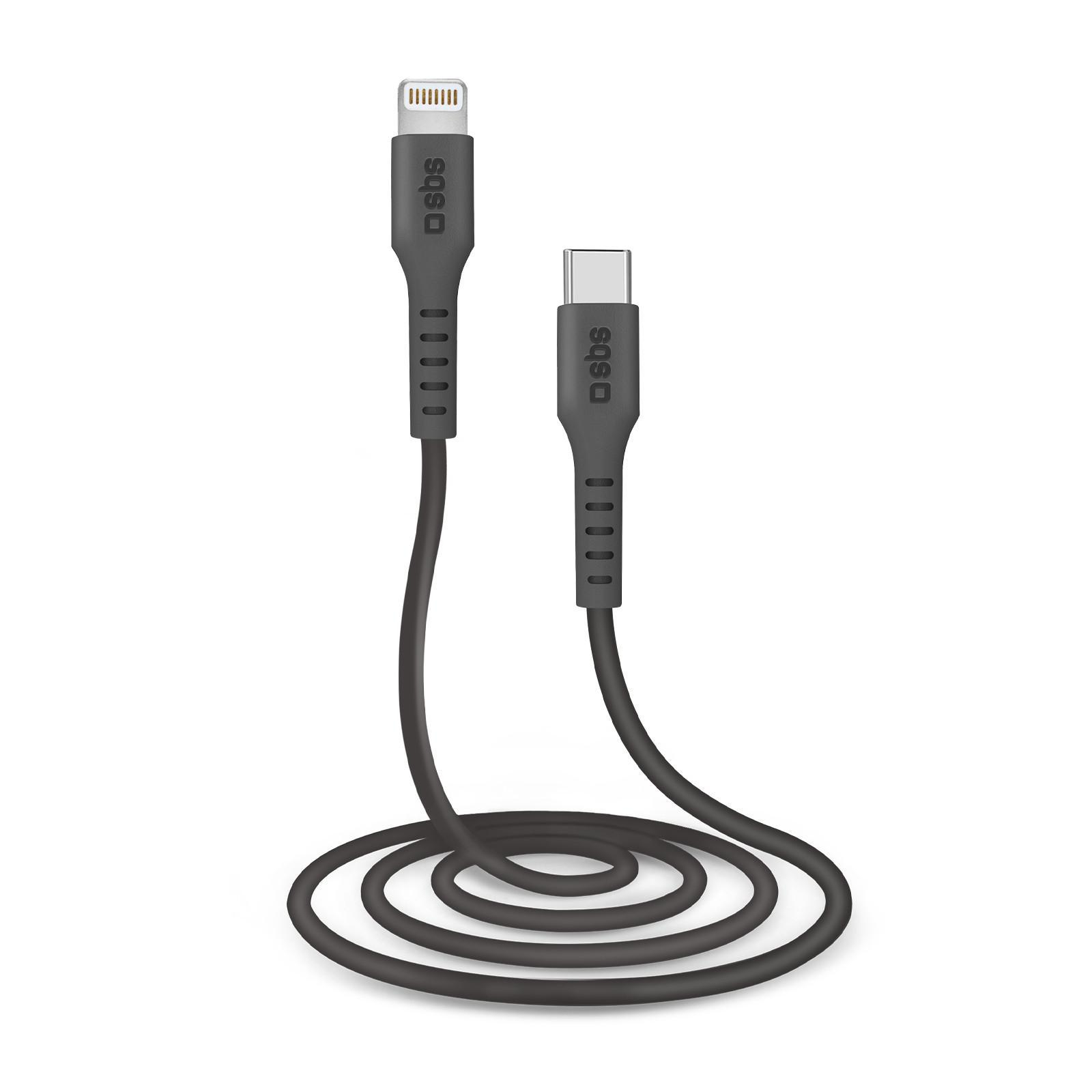 SBS Kabel USB-C - Lightning MFI SBS 1m czarny