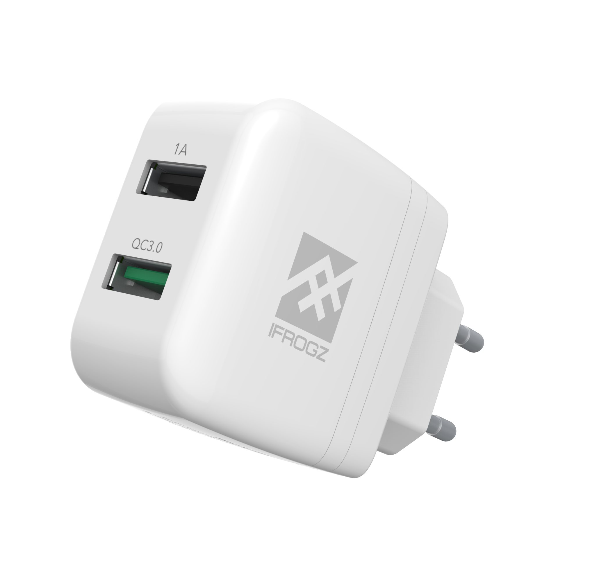 iDeal ładowarka 2xUSB QC 3.0 biała