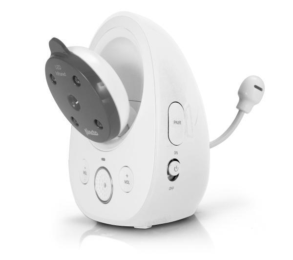 ALECTO BABY NIANIA ELEKTRONICZNA Z WYŚWIETLACZEM 2,8 DVM-77