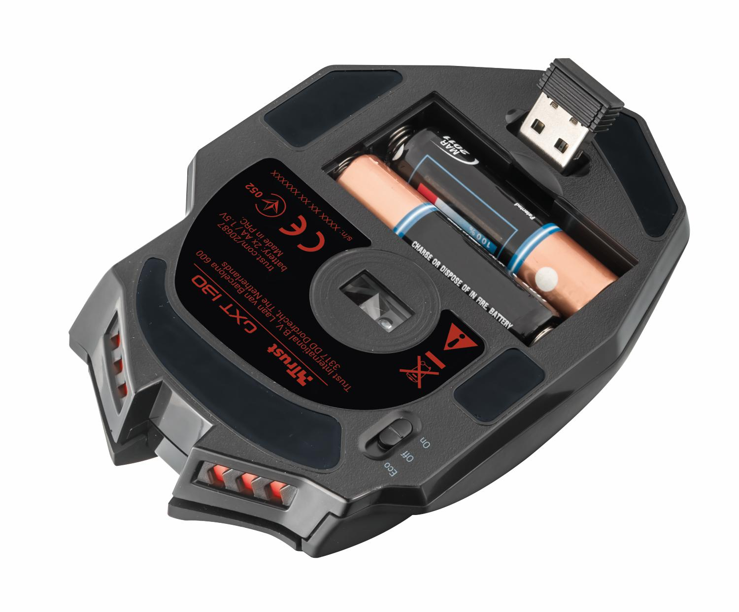 Trust MYSZ GAMINGOWA BEZPRZEWODOWA TRUST GXT 130 Wireless