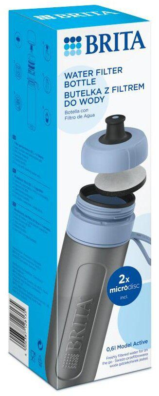 Brita BUTELKA Z FILTERM ACTIVE Pastelowy błękit