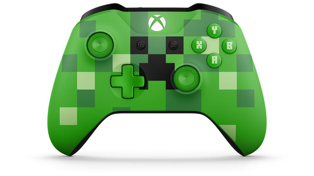 Microsoft XBOX One S Minecraft Creeper edition