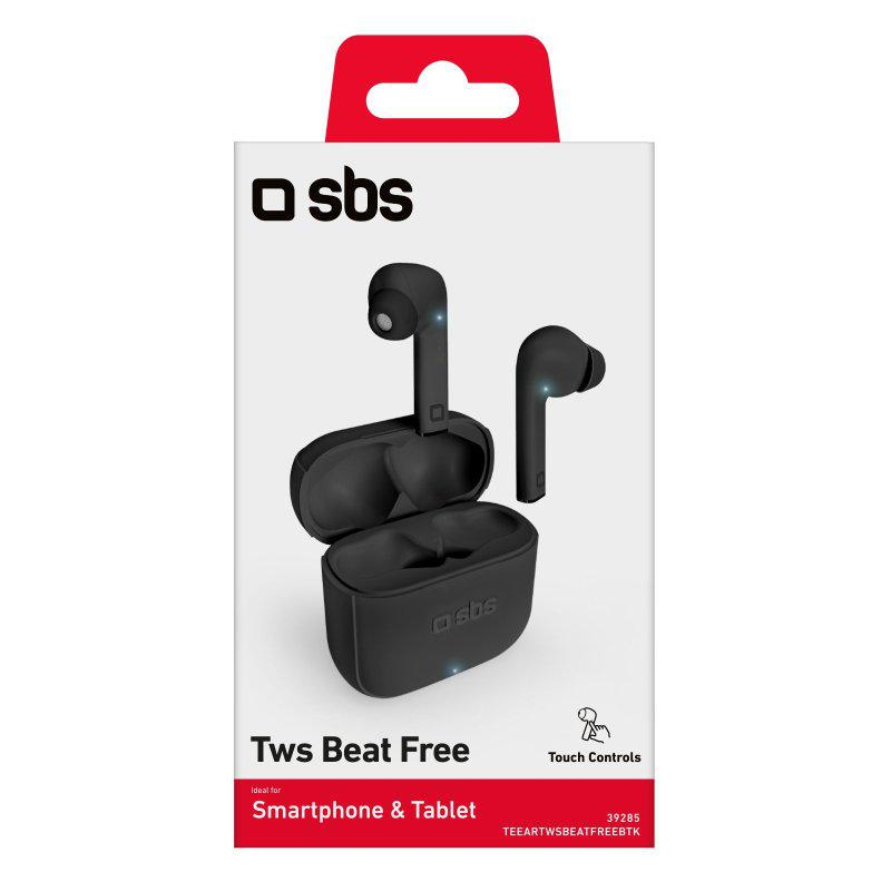 SBS SŁUCHAWKI DOUSZNE TWS SBS Beat Fee Czarne #