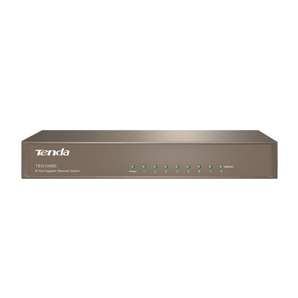 Tenda TEG1008D 8-portowy RJ45 10/100/1000 Mb/s