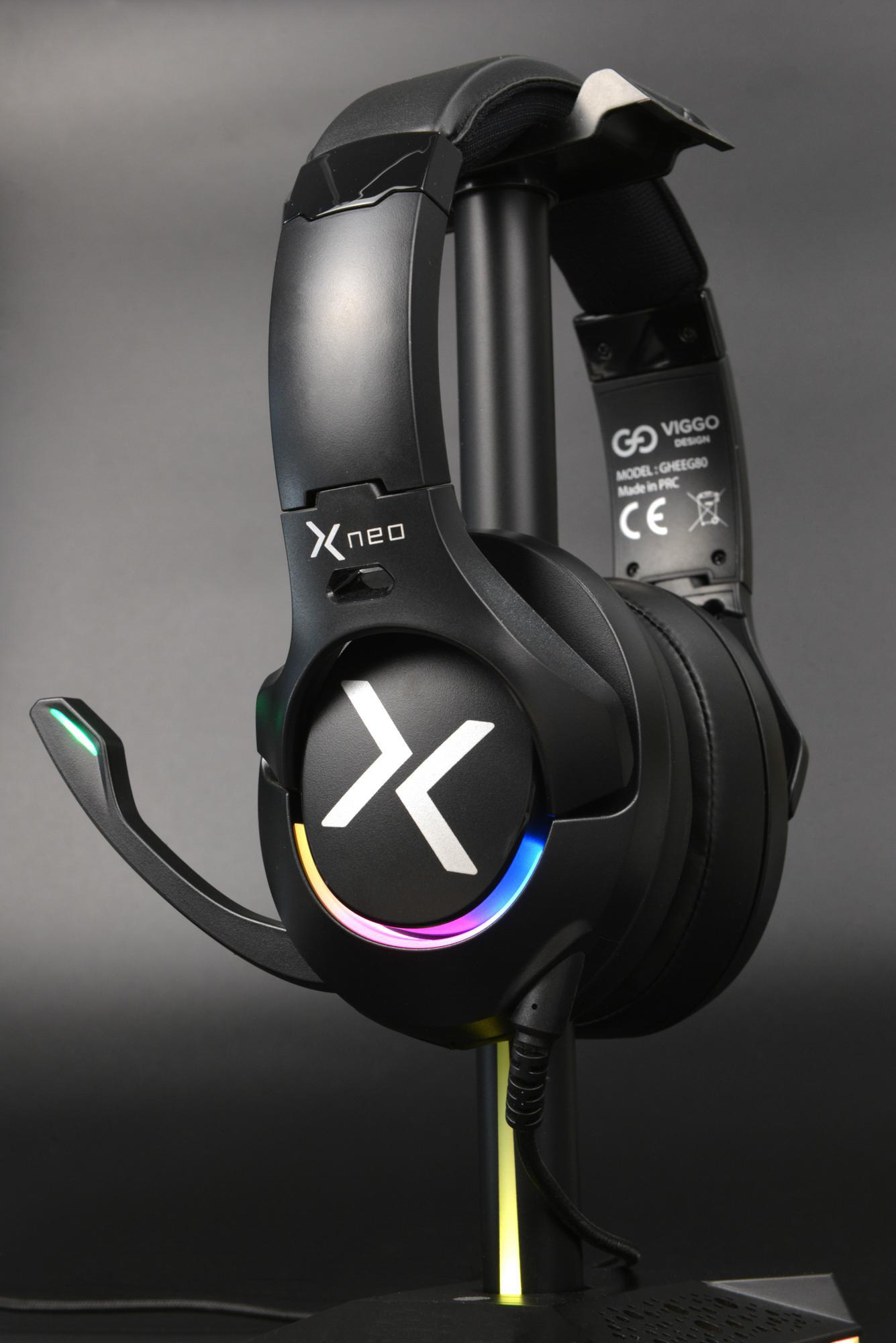 X-NEO SŁUCHAWKI GAMINGOWE VIGGO X-NEO GHEEG80