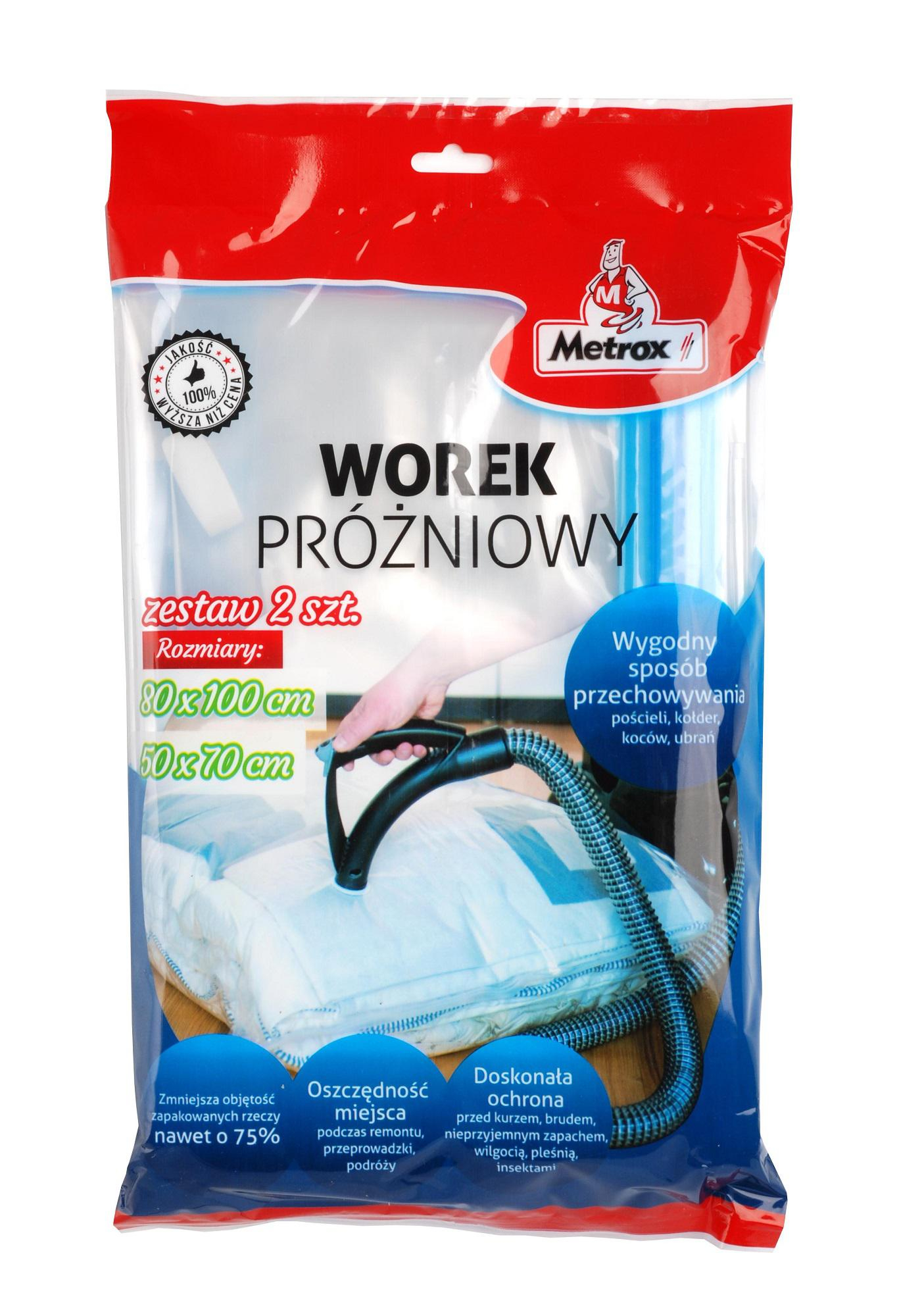 METROX Worek próżniowy 2 szt. (50x70 i 80x100 cm)