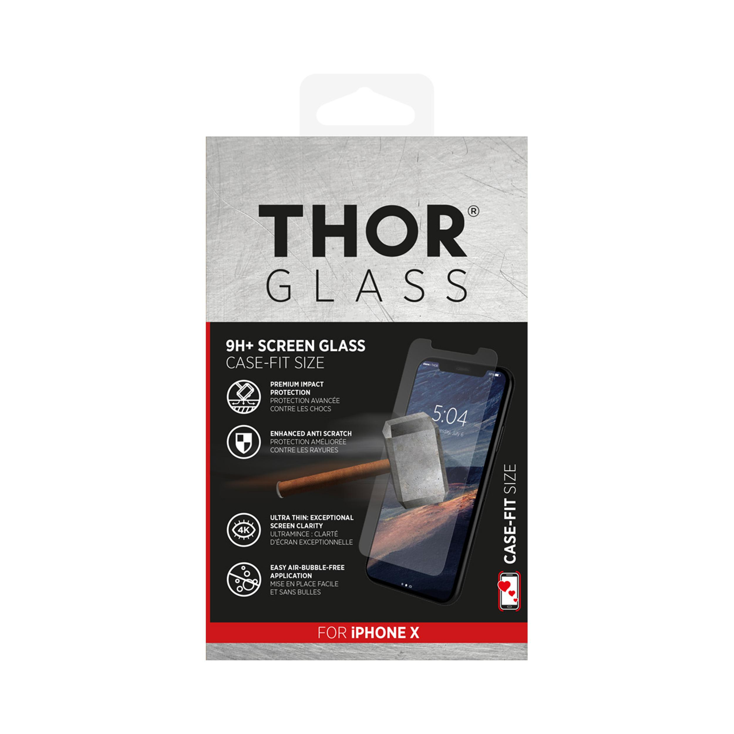 THOR SZKŁO do iPhone X Thor Case Friendly #