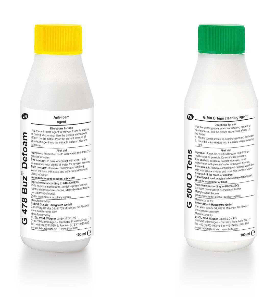 Bosch Środek czyszczący do dywanów i tapicerek 100 ml BBZWDSET