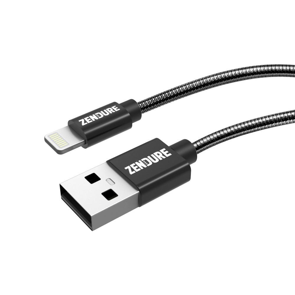 ZENDURE Kabel USB-Lightning Zendure 1m Alu czarny #