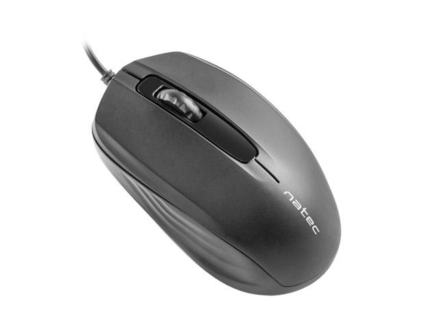Natec MYSZ PRZEWODOWA A4TECH NATEC Hoopoe Czarna