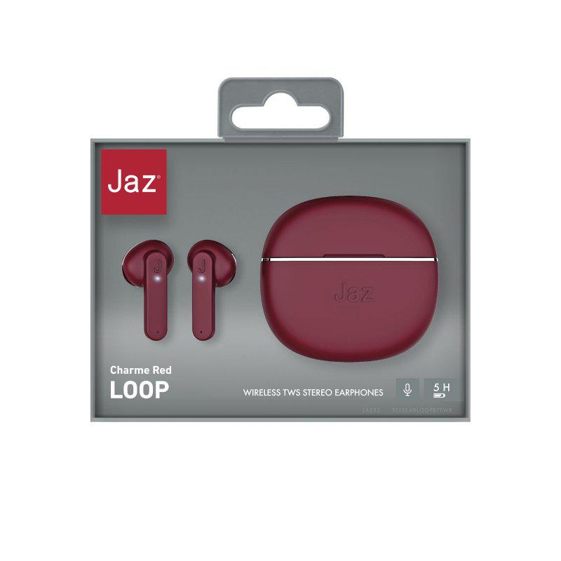 SBS SŁUCHAWKI DOUSZNE TWS SBS Jaz Loop Czerwone