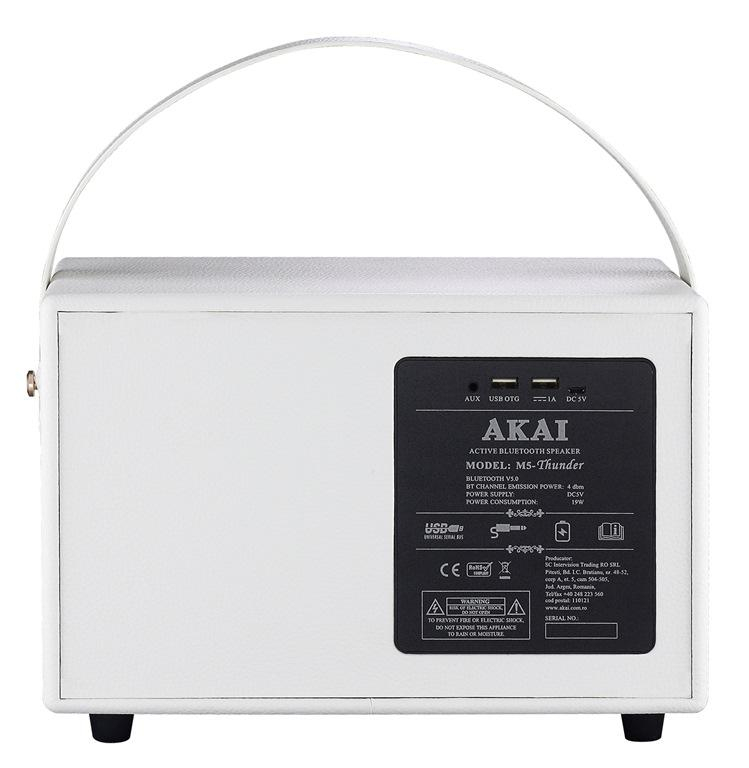 AKAI GŁOŚNIK BT AKAI M5-THUNDER Niały #