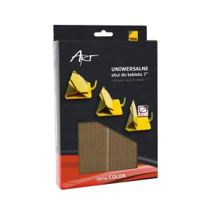 ART Etui do tab. 7 ART T-17D Uniwer. Żółte #