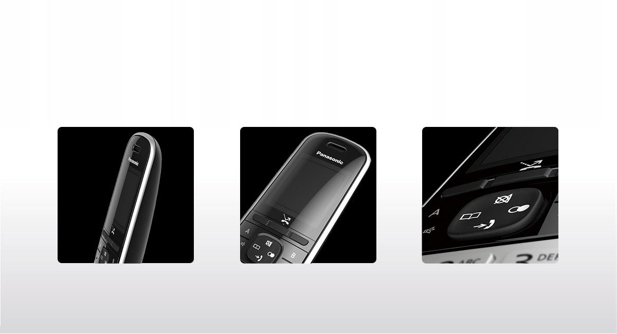 Panasonic TELEFON PANASONIC DECT KX-TGH 710PDS