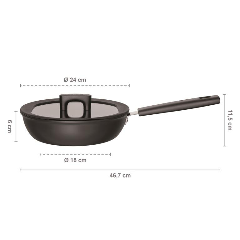 Fiskars Patelnia szefa kuchni 24 cm