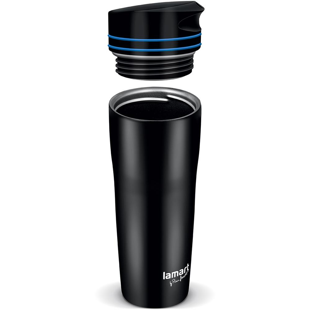 Lamart Kubek termiczny MANQ LT4050 (czarny/niebieski)