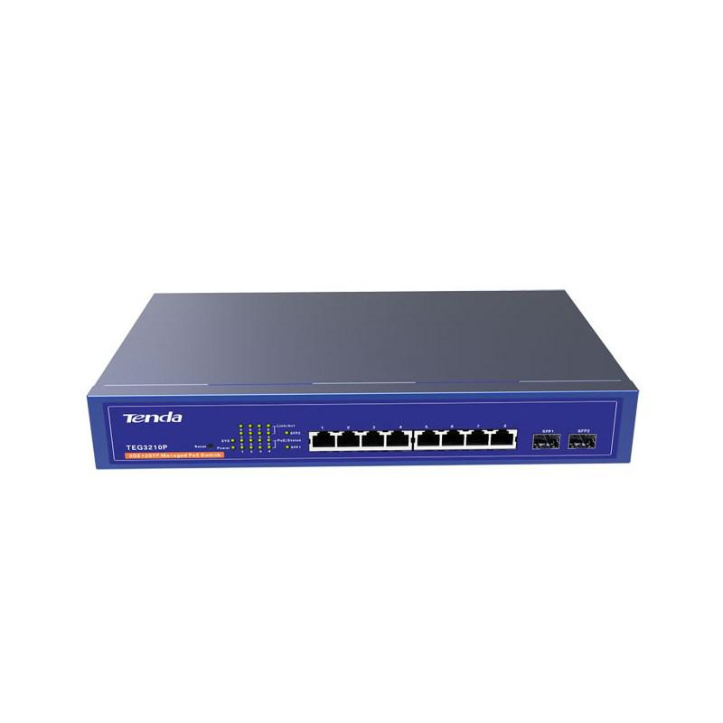 Tenda TEG3210P 8-portowy Base-T Ethernet 10/100/1000 Mb/s