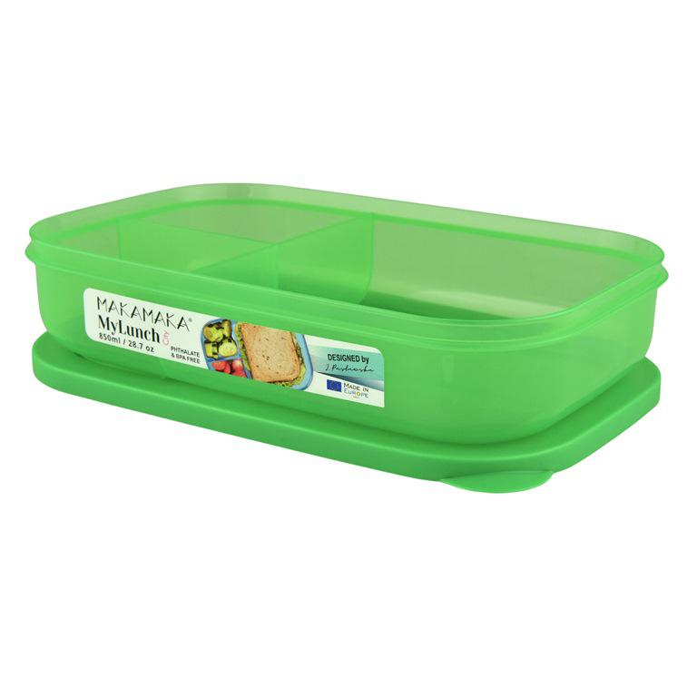 MAKAMAKA Pojemnik śniadaniówka lunchbox My Lunch City 850 ml