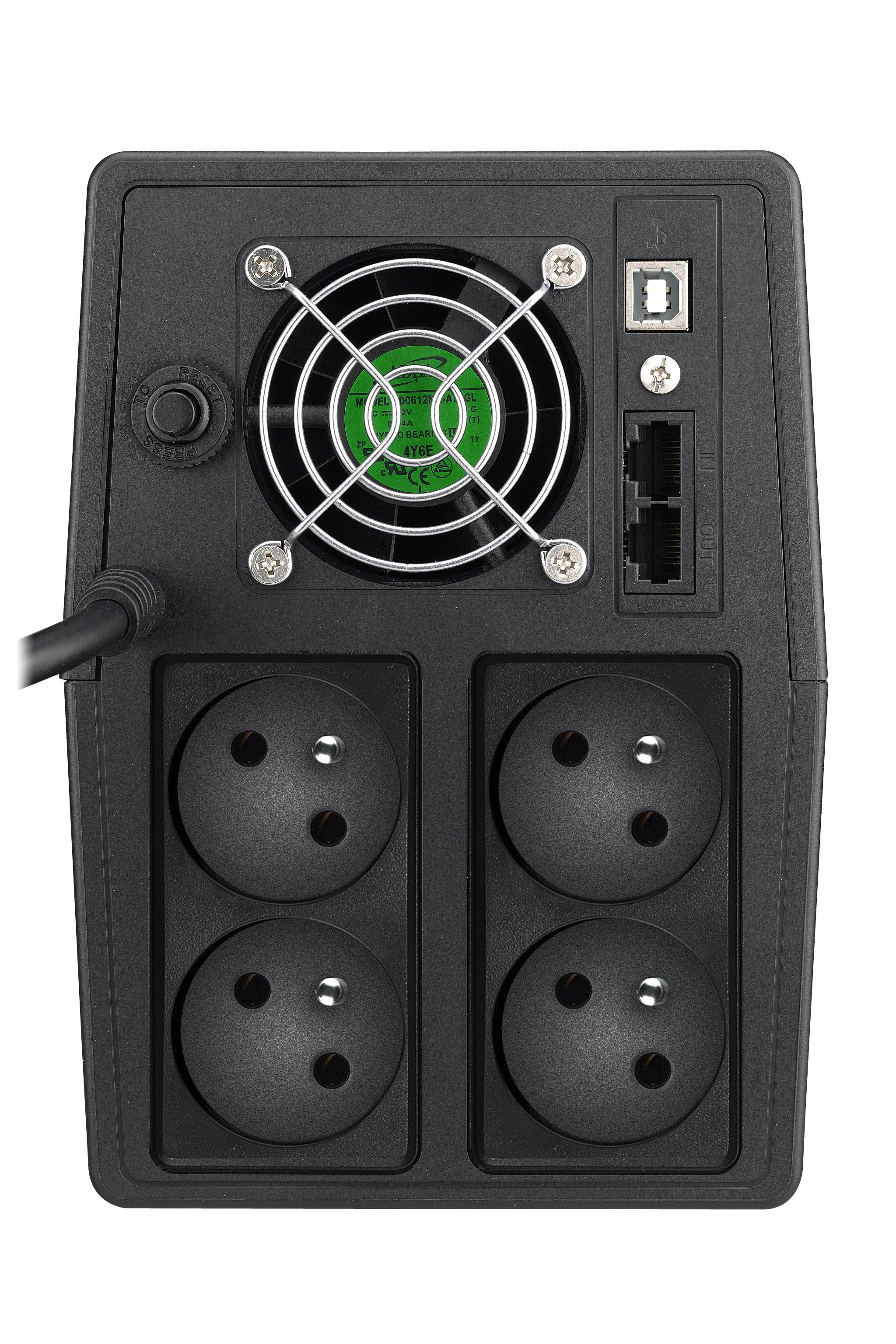 Power Walker LINE-INTERACTIVE (1500VA/900W, 4x230V, LCD, AVR)