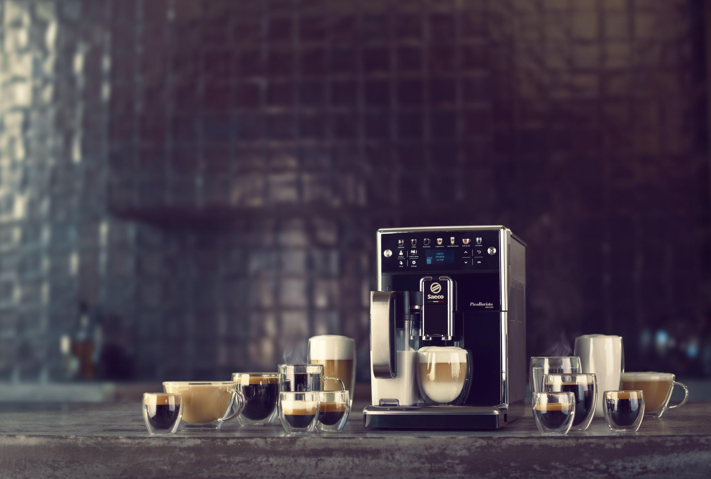 Saeco PicoBaristo Deluxe SM5570/10 Piano Black