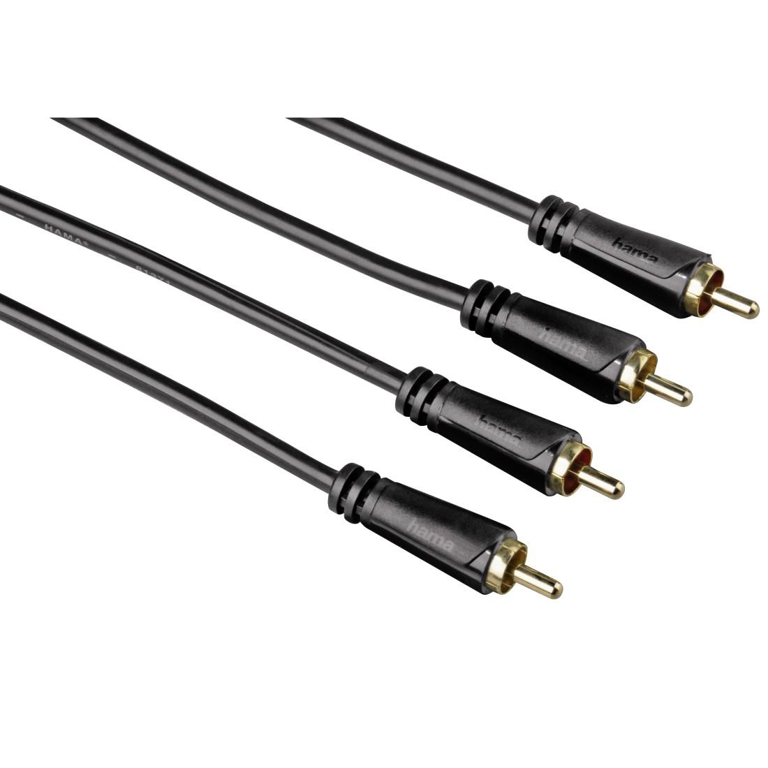 Hama KABEL AUDIO HAMA K. 2xCINCH - 2xCINCH 1,5M TECHLINE #