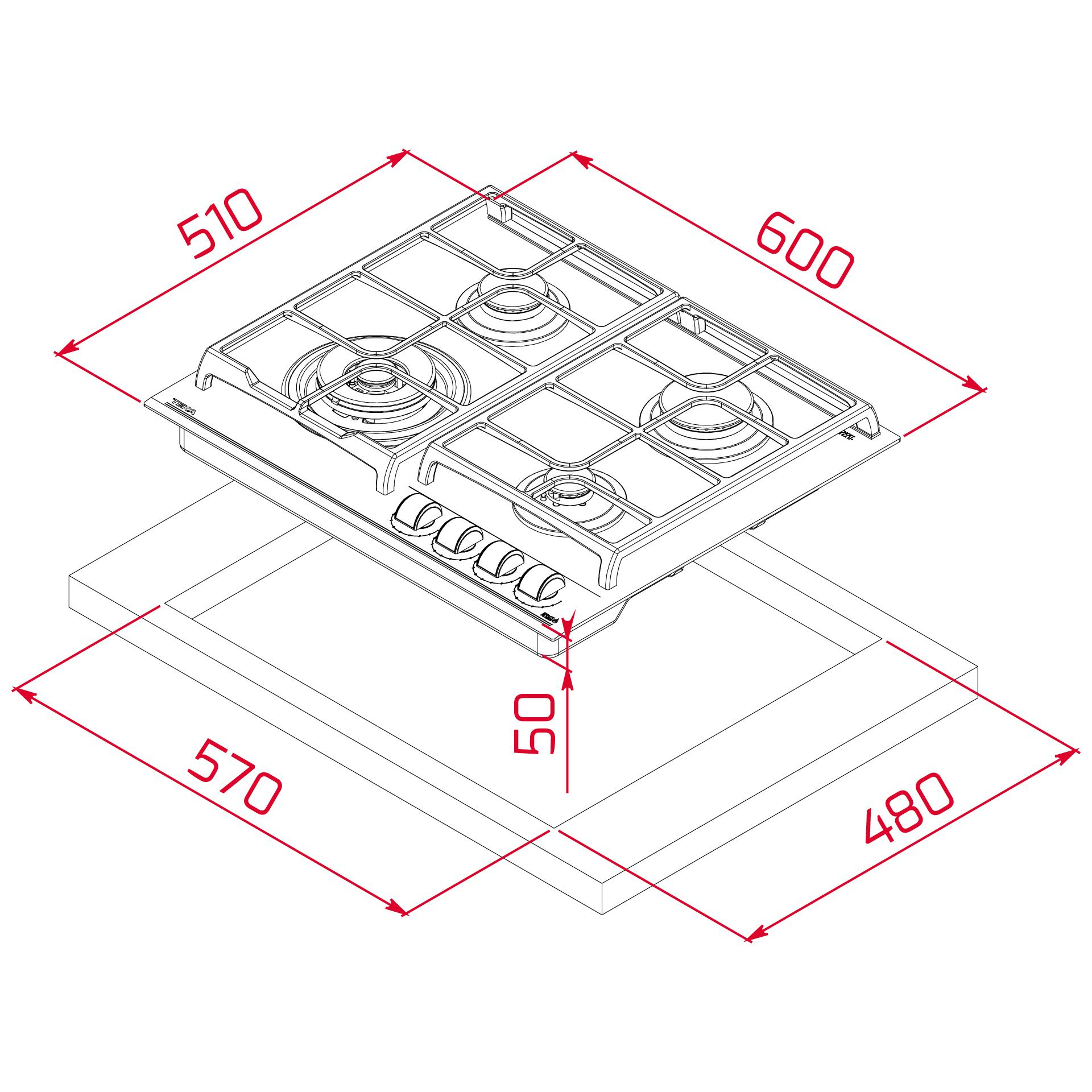 Teka GZC 64320 XBC WH (E4)