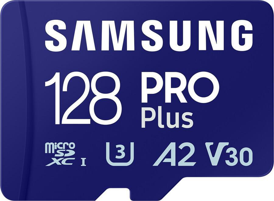 Samsung PRO Plus microSD 128GB z adapterem 180MB/s