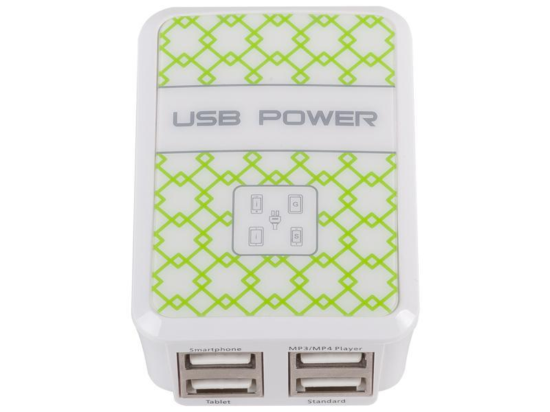 Arkas LADOWARKA SIECIOWA RECO 4xUSB Biala