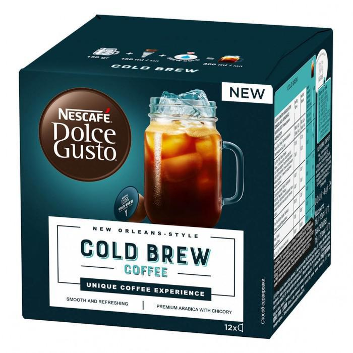 Nescafe Kawa kapsułkowa NESCAFE COLD BREW do Dolce Gusto 12szt.